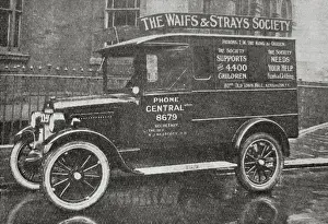 Waifs and Strays Society Van