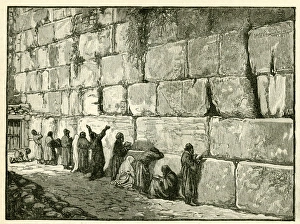Images Dated 23rd December 2016: The Wailing Wall, Jerusalem