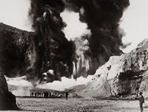 Waimangu Geyser, Rotaorua, New Zealan, c. 1900