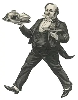 Trays Prints: Waiter Bears Trays 1900