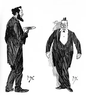 Steward Prints: Waiter at the Eccentric Club & a Steward at a West End Club