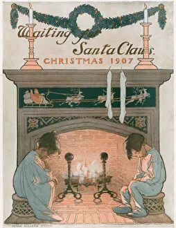 Jessie Collection: Waiting For Santa Claus, by Jessie Willcox Smith