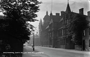 Spires Prints: Wakefield County Hall and Town Hall
