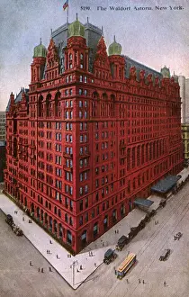 Waldorf Prints: The Waldorf Astoria, New York, USA