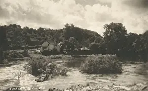 Cenarth Prints: Wales, Cenarth, Carmarthenshire - The River Teifi