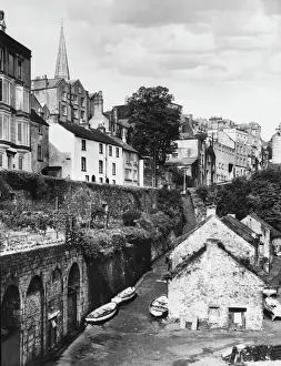Cottages Prints: Wales / Tenby 1950S