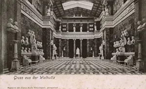 Individuals Prints: The Walhalla - Interior - Danube River, Bavaria, Germany