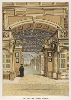 Walking through Bodleian