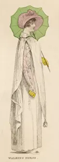 Narrows Prints: Walking Dress 1807