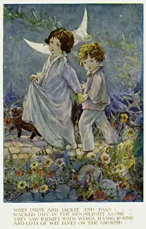 Walking in the moonlight