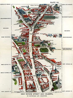 Woodblock Collection: Walks of London - New Oxford Street And Holbourn ?