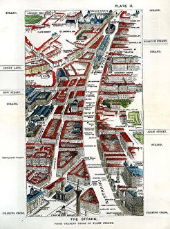 Charing Collection: Walks of London - The Strand From Charing Cross ?