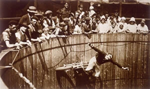 Stunts Collection: WALL OF DEATH, 1936