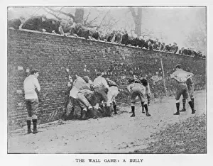 Scrum Prints: Wall Game / Eton / 1906