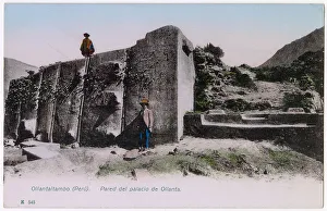 Inca Prints: Wall of the Six Monoliths, Ollanta Palace