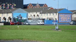Bloody Prints: Wall mural of the Bloody Battle - July 1809 at Belfast