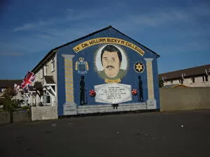 Images Dated 27th July 2011: Wall mural of fallen comrades at Belfast