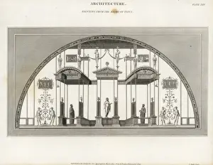 Abrahamrees Prints: Wall painting from the Baths of Titus, Rome