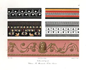 Wall paintings from the Museo Biscari, Catania