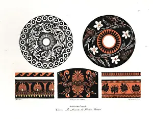 Wall paintings from the Museo Biscari, Catania