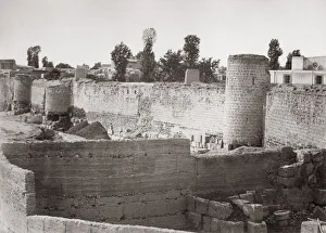 Damascus Prints: Wall of St. Paul in Damascus, Syria, c. 1890
