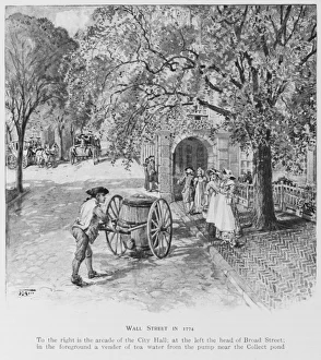 Wall Street in 1774