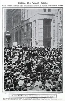 Spiritual Collection: Wall Street Given Advice from Bishop Ingram 1907