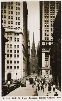 Wall Street - New York City, USA - Trinity Church