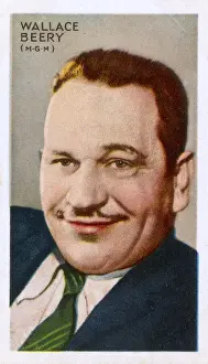 Wallace Beery, American film actor