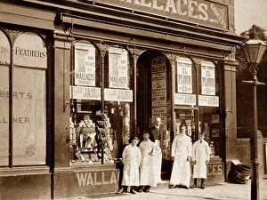 Holmfirth Prints: Wallaces Grocer, Holmfirth