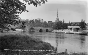 Steeple Prints: Wallingford Bridge and Landing Stage