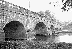 Wallingford Prints: Wallingford Bridge, River Thames