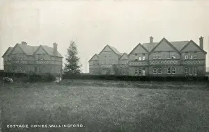 Berkshire Prints: Wallingford Union Childrens Cottage Homes, Berkshire