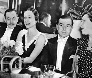 Images Dated 6th July 2011: Wallis Simpson at Quaglinos, April 1936