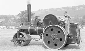 Steevens Prints: Wallis and Steevens Road Roller