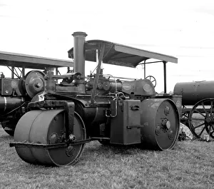 Lucy Prints: Wallis and Steevens Road Roller number 8112, Lucy
