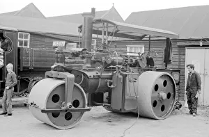 Images Dated 29th June 2020: Wallis & Steevens Road Roller OU5979