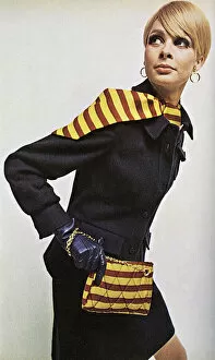 Modelling Gallery: Wallis suit with Biba accessories, 1966