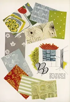 Wall Papers Prints: Wallpaper, 1954