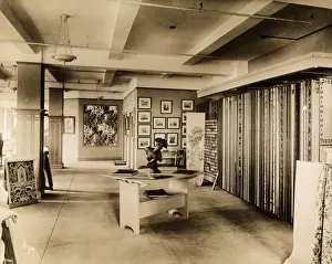 Wall Papers Prints: Wallpaper showroom, New York