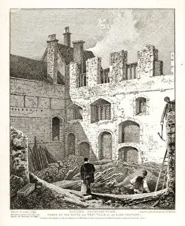 Walls of the Convent of St. Clare or Minoresses, 1797