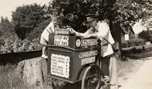 Cone Prints: Walls Ice Cream cart