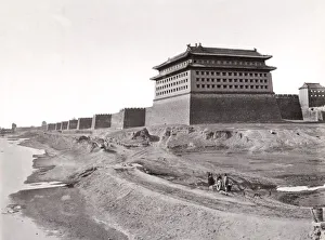 Walls of the Tartar city, Peking, Beijing