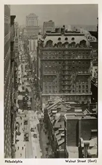 Philadelphia Prints: Walnut Street (East) - Philadelphia, USA