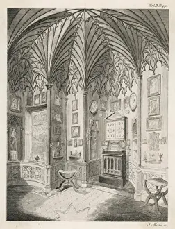 Walpole / Straw Cabinet