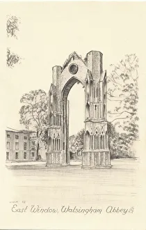 Walsingham Prints: Walsingham Abbey