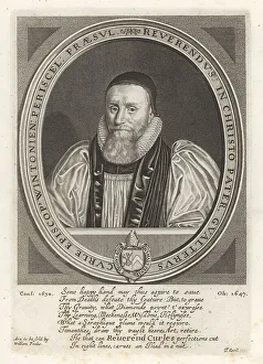Skull Cap Prints: Walter Curle, Bishop of Winchester, 1575-1647
