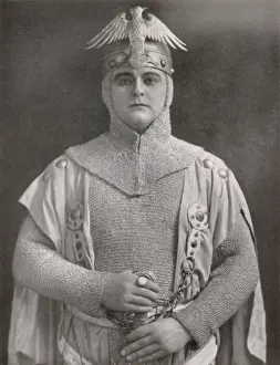 Tenor Prints: Walter Diehl as Lohengrin