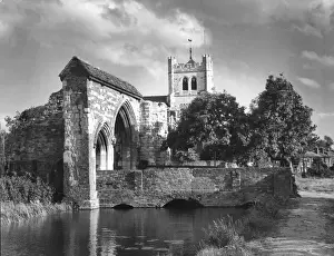 Abbeys Prints: WALTHAM ABBEY CHURCH