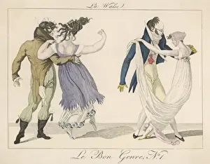 Whirl Prints: The Waltz, Circa 1805
